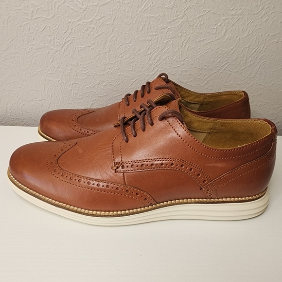 Cole Haan Other - Cole Haan OriginalGrand Men’s Leather Wingtip Oxford Shoe [Woodbury/Ivory] - 10